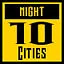 night: 10 cities icon