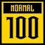 Total 100 cities connected in Normal mode icon