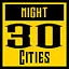 night: 30 cities icon