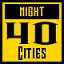 night: 40 cities icon
