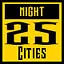 night: 25 cities icon