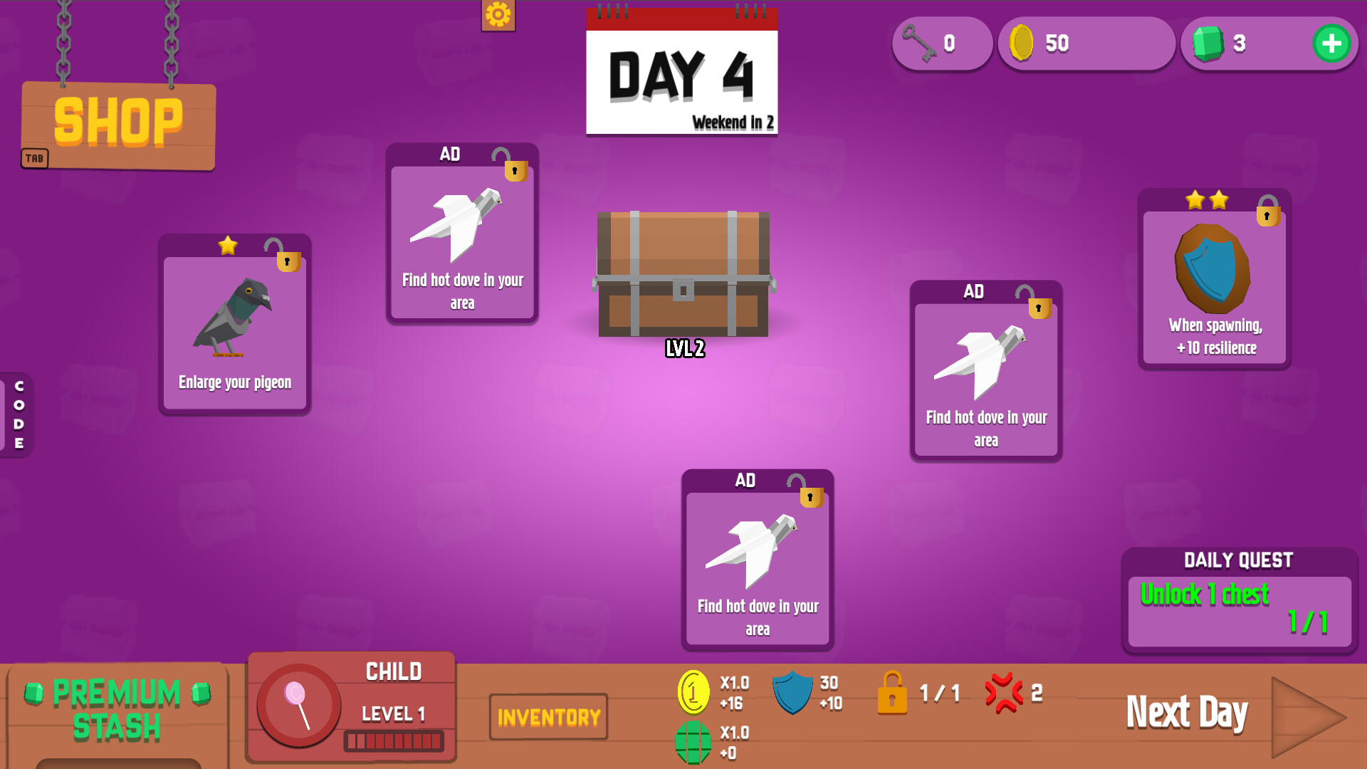 Daily Burden Demo Screenshot 4