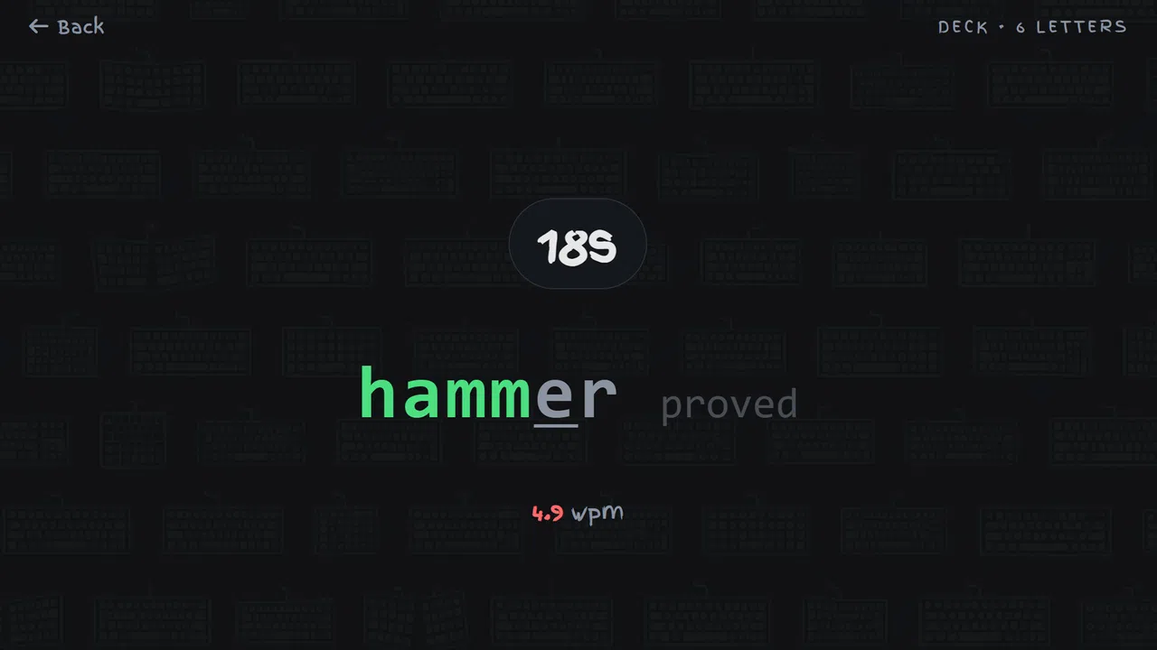 Typegrinder Screenshot 0
