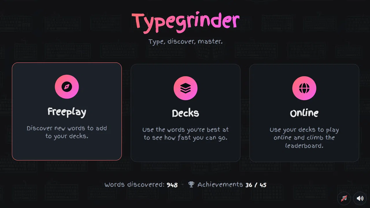 Typegrinder Screenshot 2