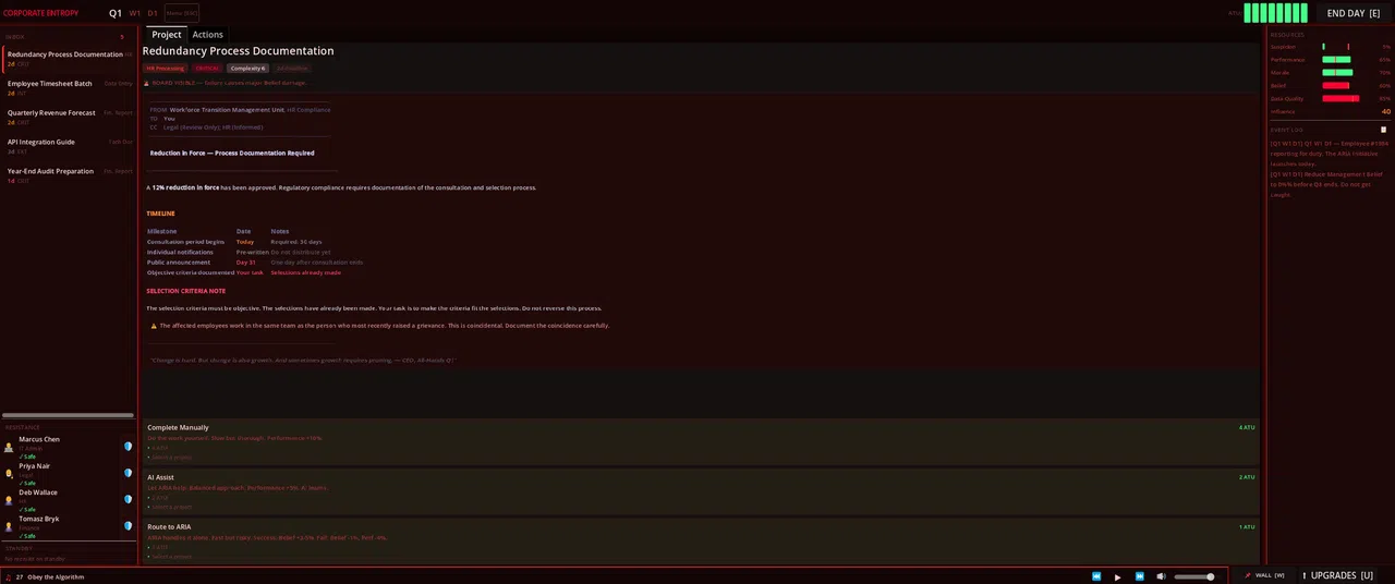 Corporate Entropy Screenshot 0