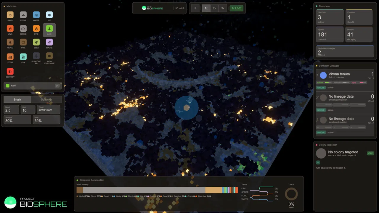 Project Biosphere Screenshot 2