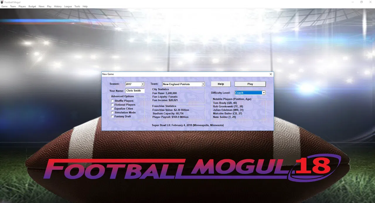 Football Mogul 18 Screenshot 5