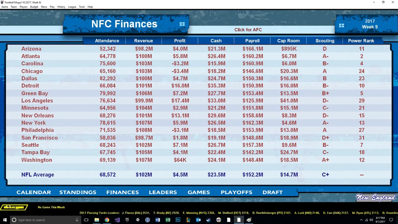 Football Mogul 18 Screenshot 1