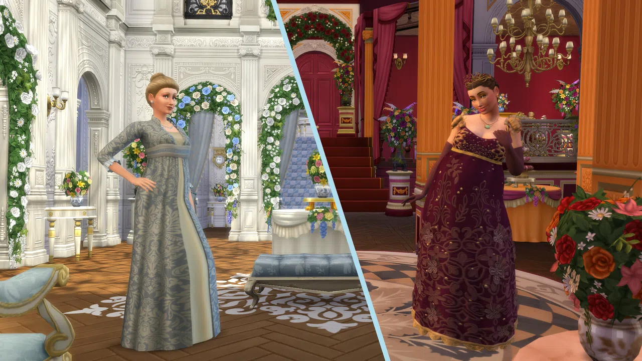 The Sims™ 4 Lady Bridgerton’s Masquerade Ballroom Kit Screenshot 1