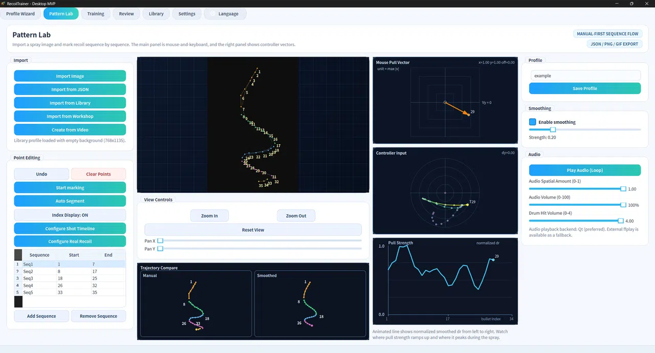 Recoil Trainer Screenshot 0