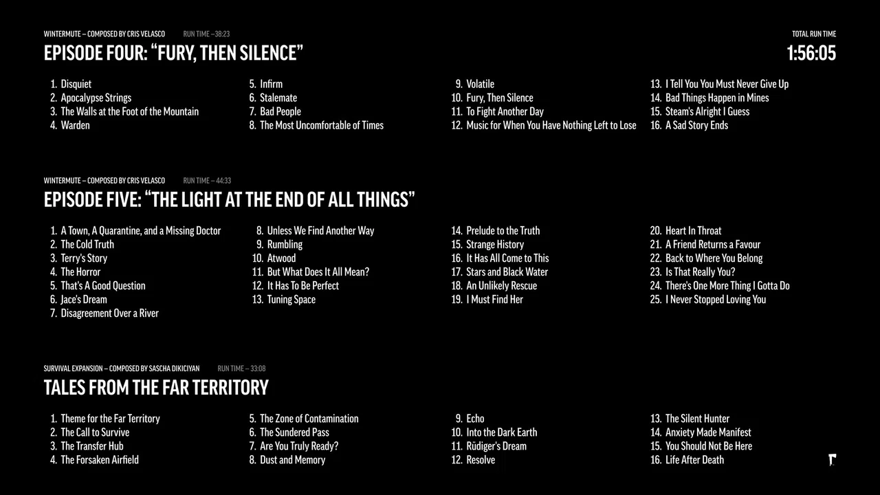Music for The Long Dark -- Volume Three Screenshot 1
