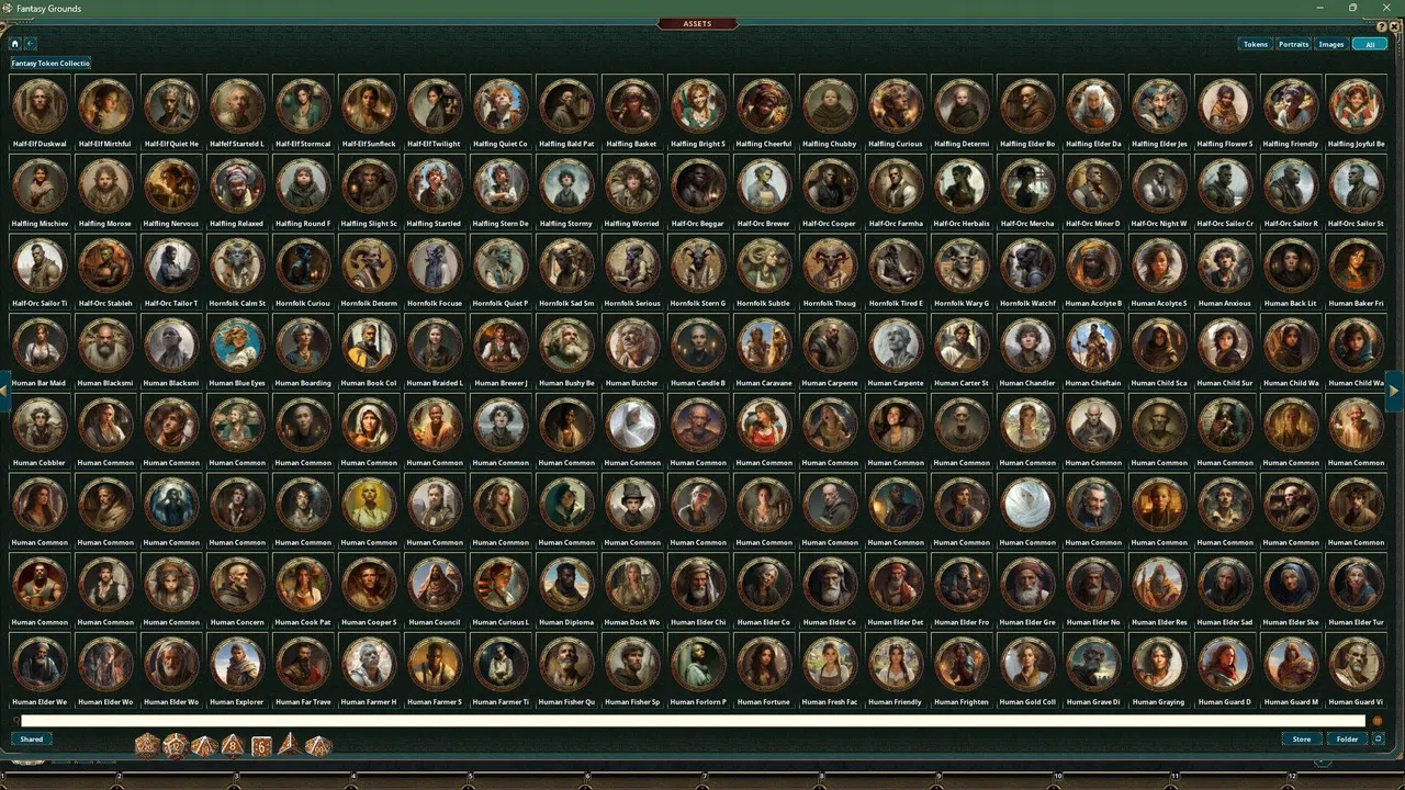 Fantasy Grounds - Fantasy Token Collection - Commoner 02 Screenshot 3