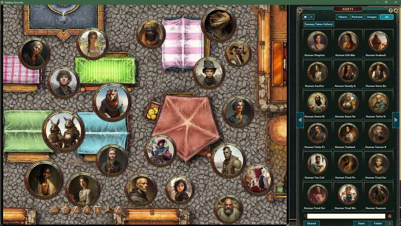 Fantasy Grounds - Fantasy Token Collection - Commoner 02 Screenshot 1
