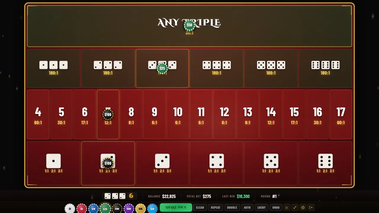 Sic Bo Macau: The Ultimate Casino Dice Game Screenshot 5