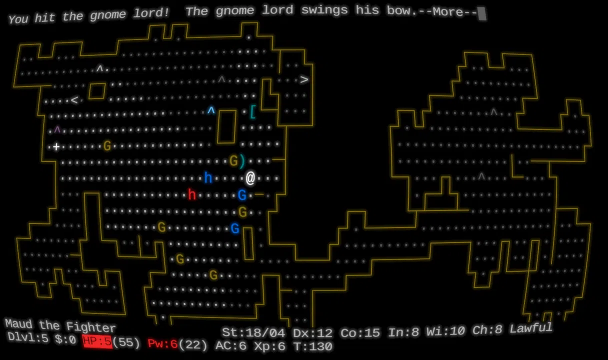 NetHack: Legacy Screenshot 1