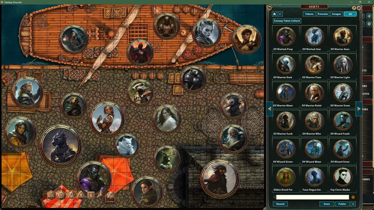 Fantasy Grounds - Fantasy Token Collection - Adventurer 04 Screenshot 1