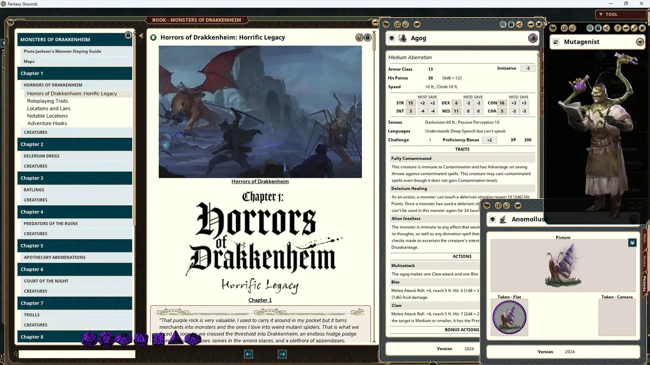 Fantasy Grounds - Monsters of Drakkenheim Screenshot 1
