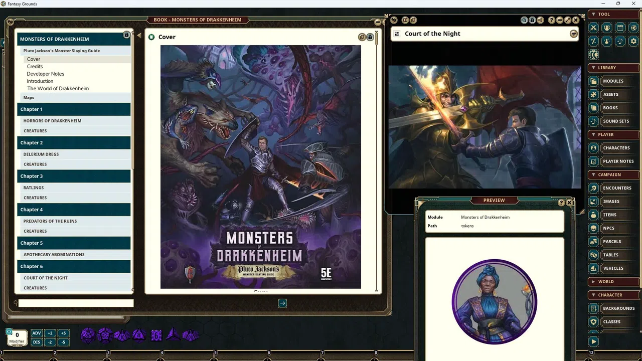 Fantasy Grounds - Monsters of Drakkenheim Screenshot 3