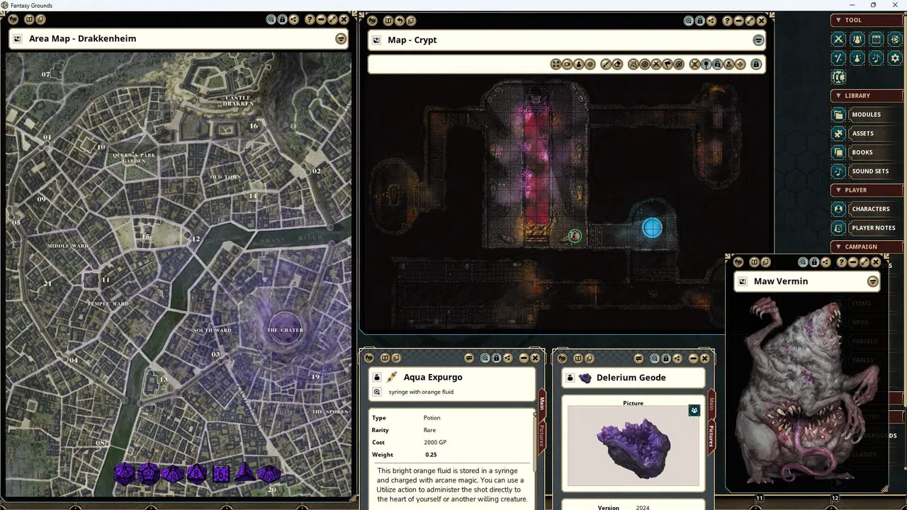 Fantasy Grounds - Monsters of Drakkenheim Screenshot 4