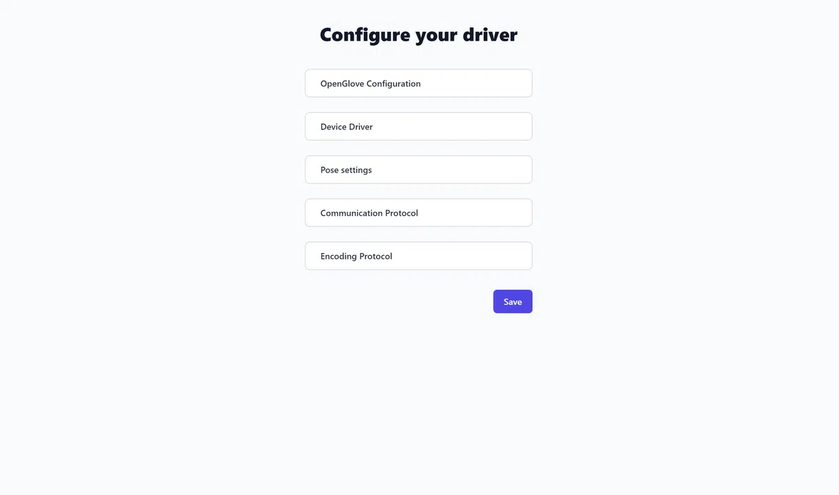 OpenGloves Screenshot 1