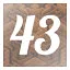Level 43 icon