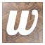 w icon