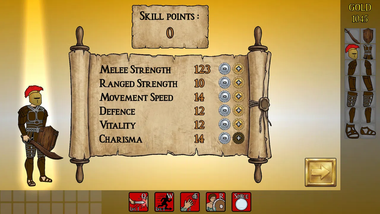 Gladiator's Revenge Demo Screenshot 0