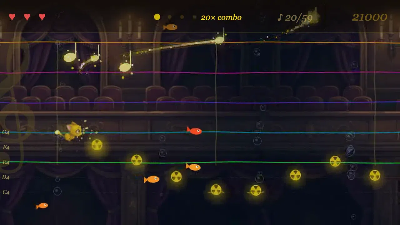 Cat Music Chaos Screenshot 0