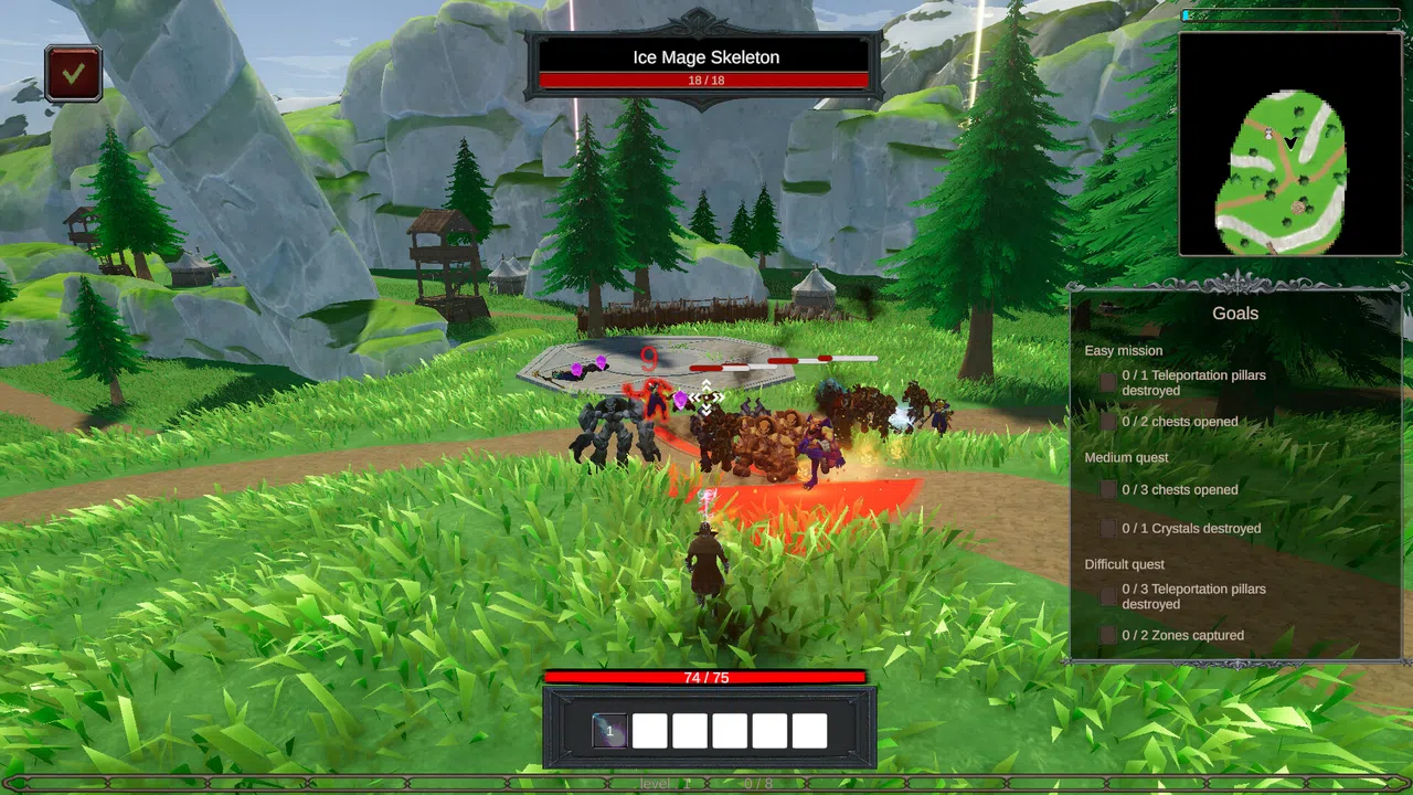 Cryoborn : convergence Demo Screenshot 3