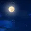 Sharing the beautiful moon icon
