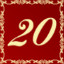 Level 20 icon