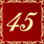 Level 45 icon