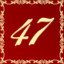 Level 47 icon
