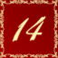 Level 14 icon
