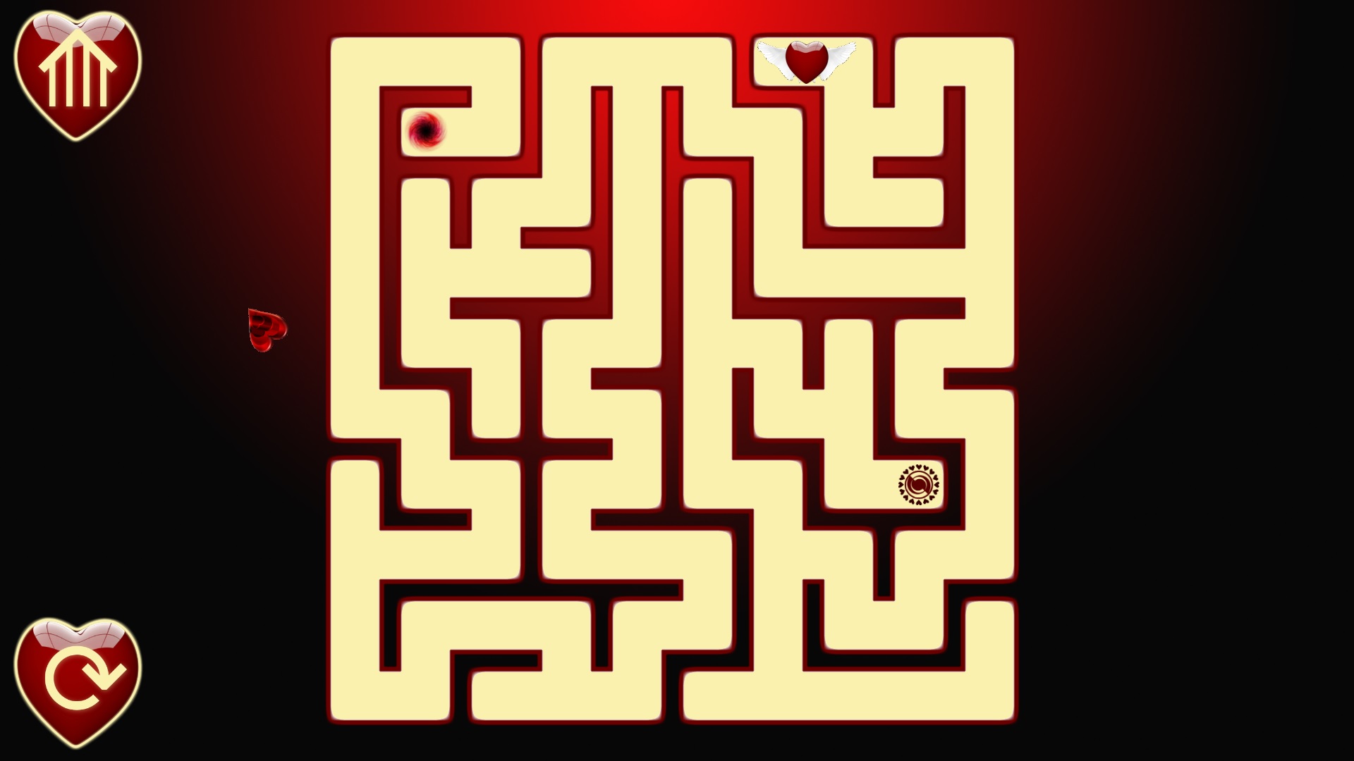 aMAZE Valentine Screenshot 1