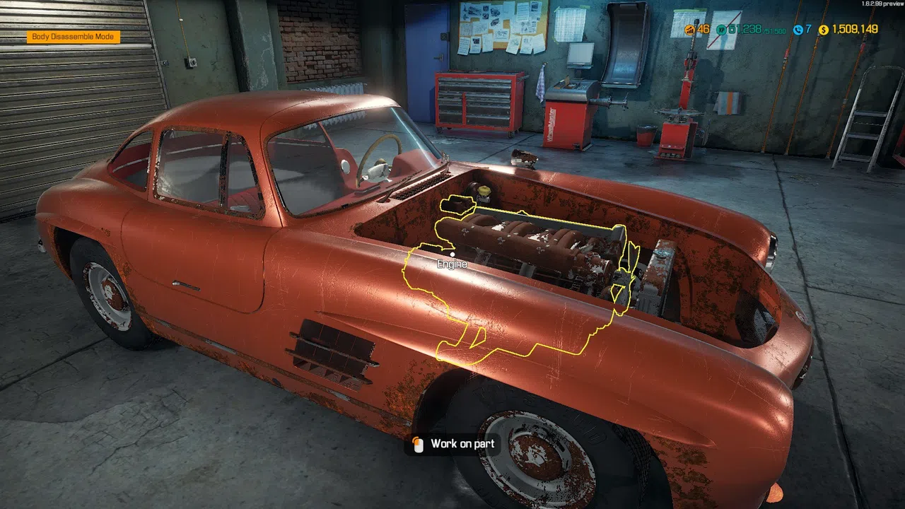 Car Mechanic Simulator 2018 - Mercedes-Benz DLC Screenshot 1