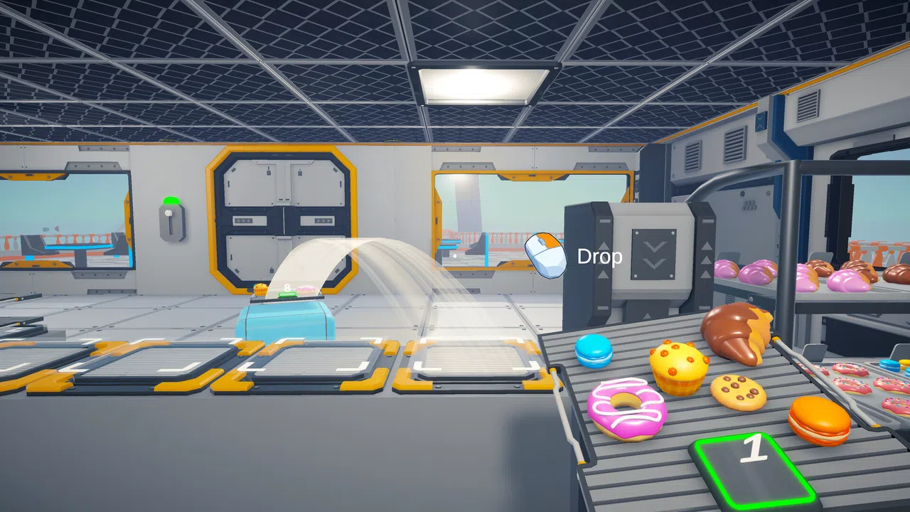 Cosmic Crumbs: Bakery Simulator Screenshot 1