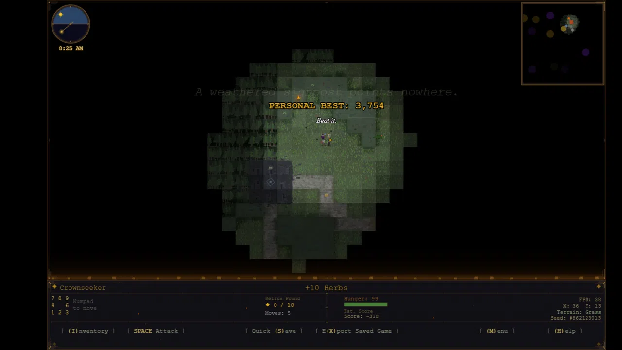 Crownseeker Demo Screenshot 0