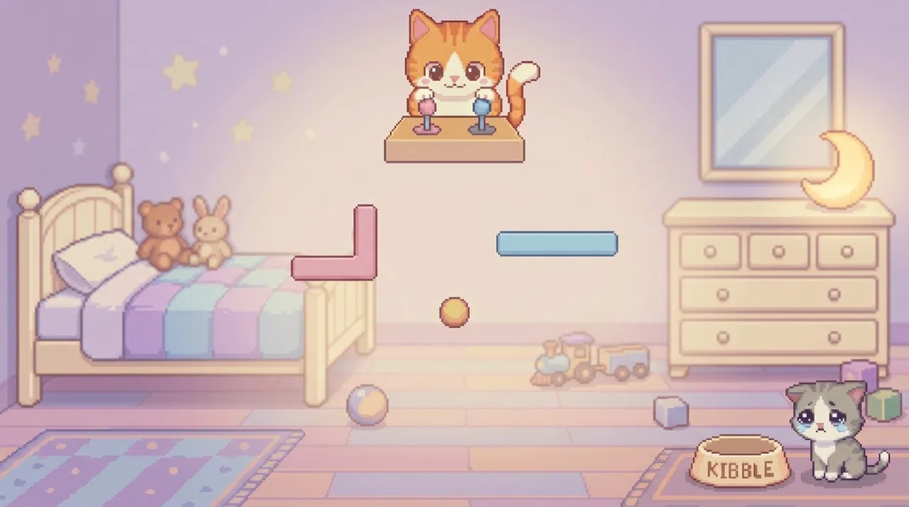 Feed the Cat: Gravity Puzzle Screenshot 5