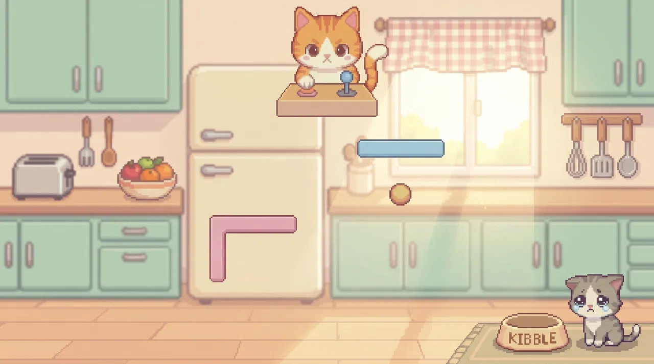 Feed the Cat: Gravity Puzzle Screenshot 0