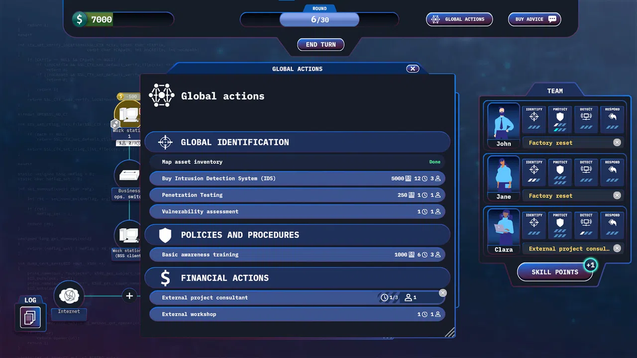 RxB - Cyber security management game Screenshot 7