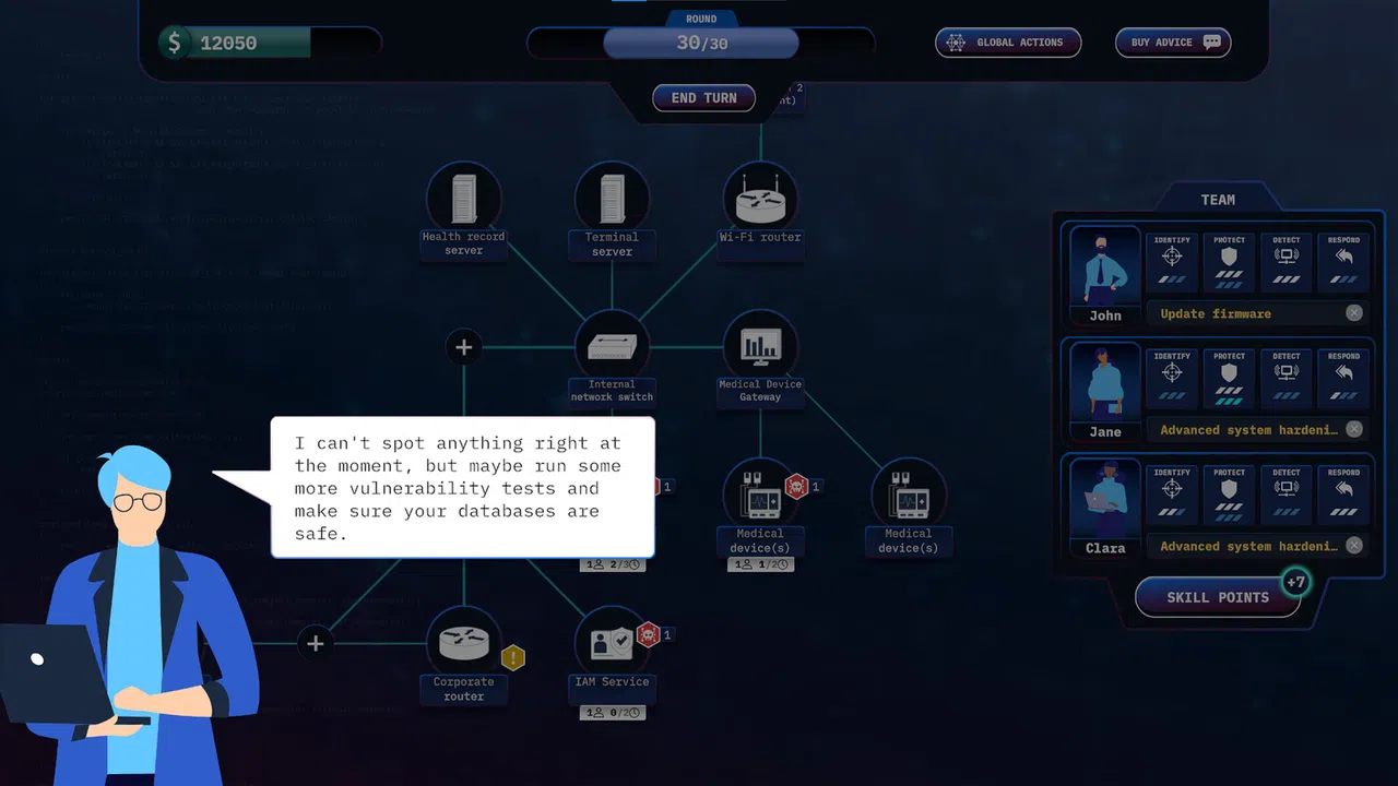 RxB - Cyber security management game Screenshot 9