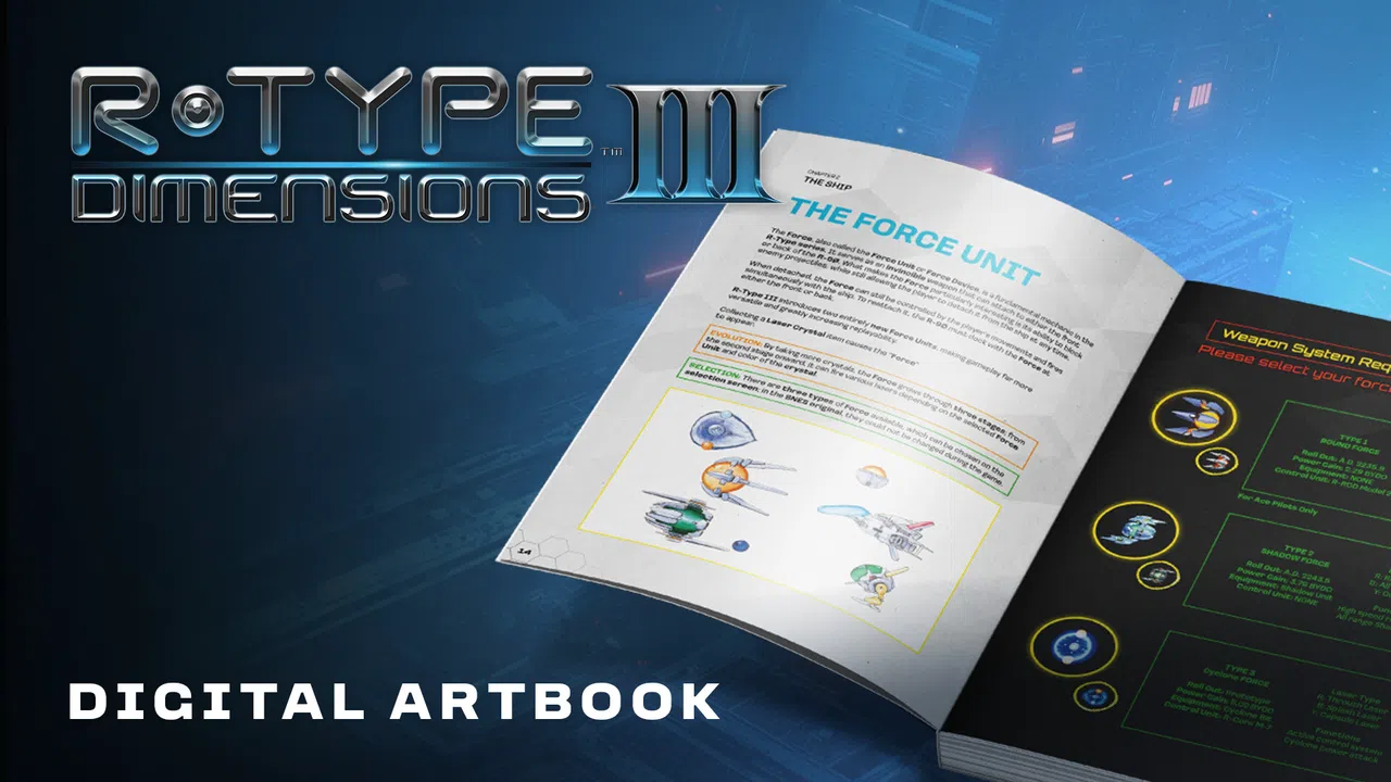 R-Type Dimensions III - Artbook Screenshot 0