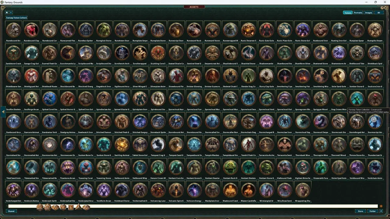 Fantasy Grounds - Fantasy Token Collection - Construct 01 Screenshot 3