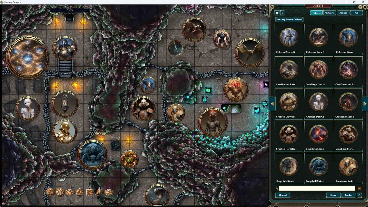 Fantasy Grounds - Fantasy Token Collection - Construct 01 Screenshot 1
