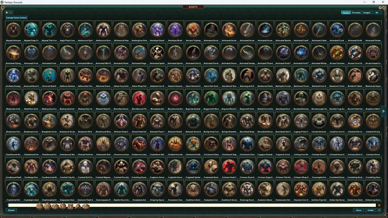 Fantasy Grounds - Fantasy Token Collection - Construct 01 Screenshot 4