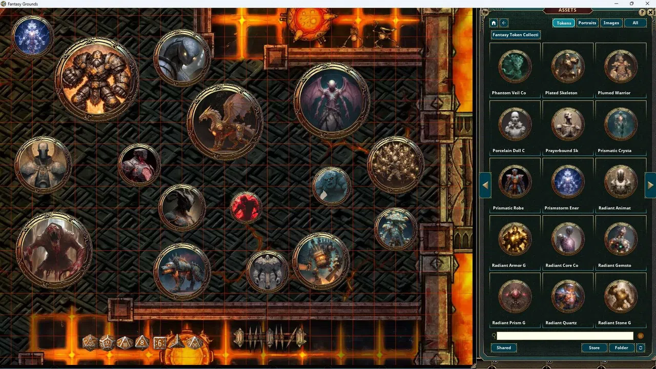 Fantasy Grounds - Fantasy Token Collection - Construct 01 Screenshot 0