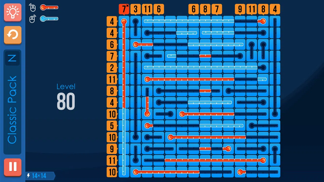 Grids of Thermometers Screenshot 2