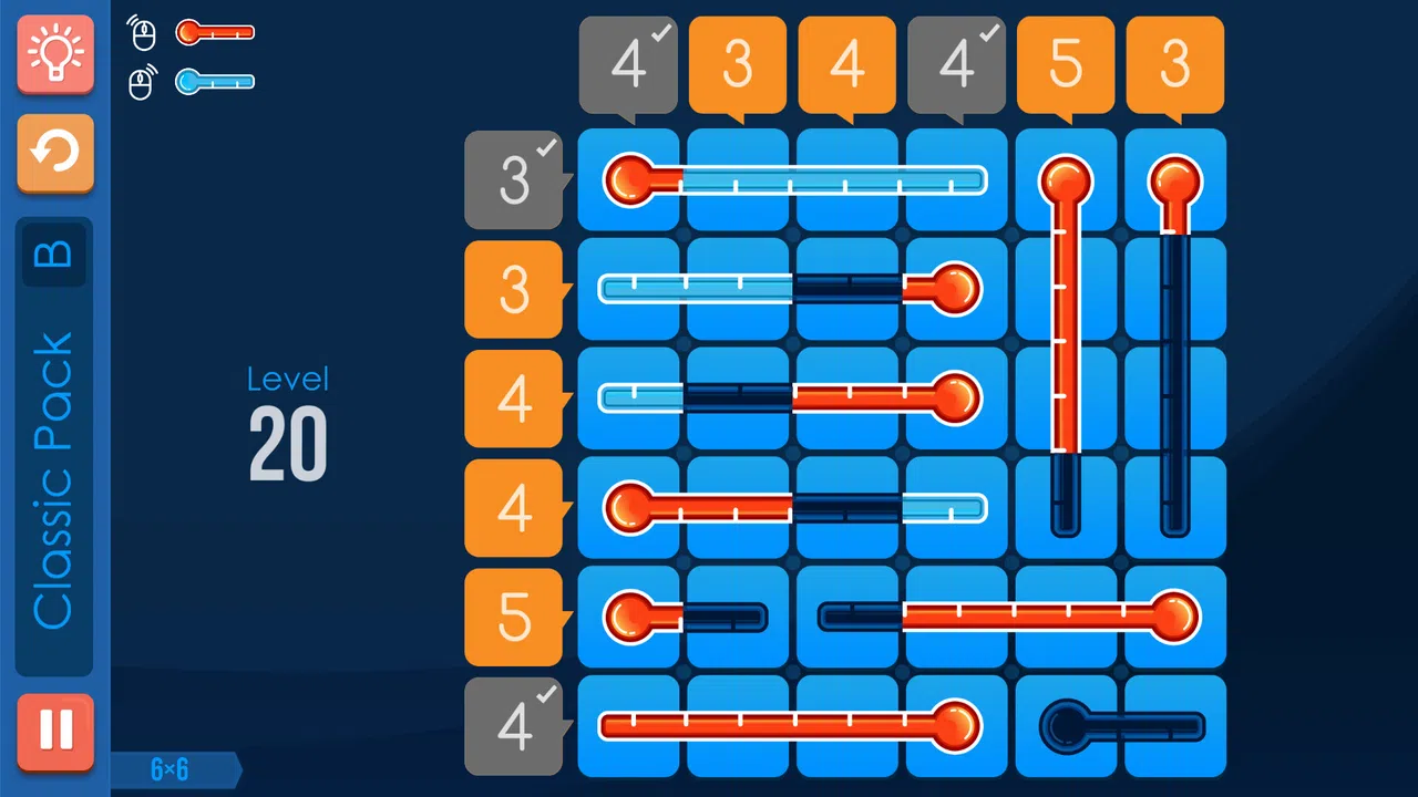 Grids of Thermometers Screenshot 0