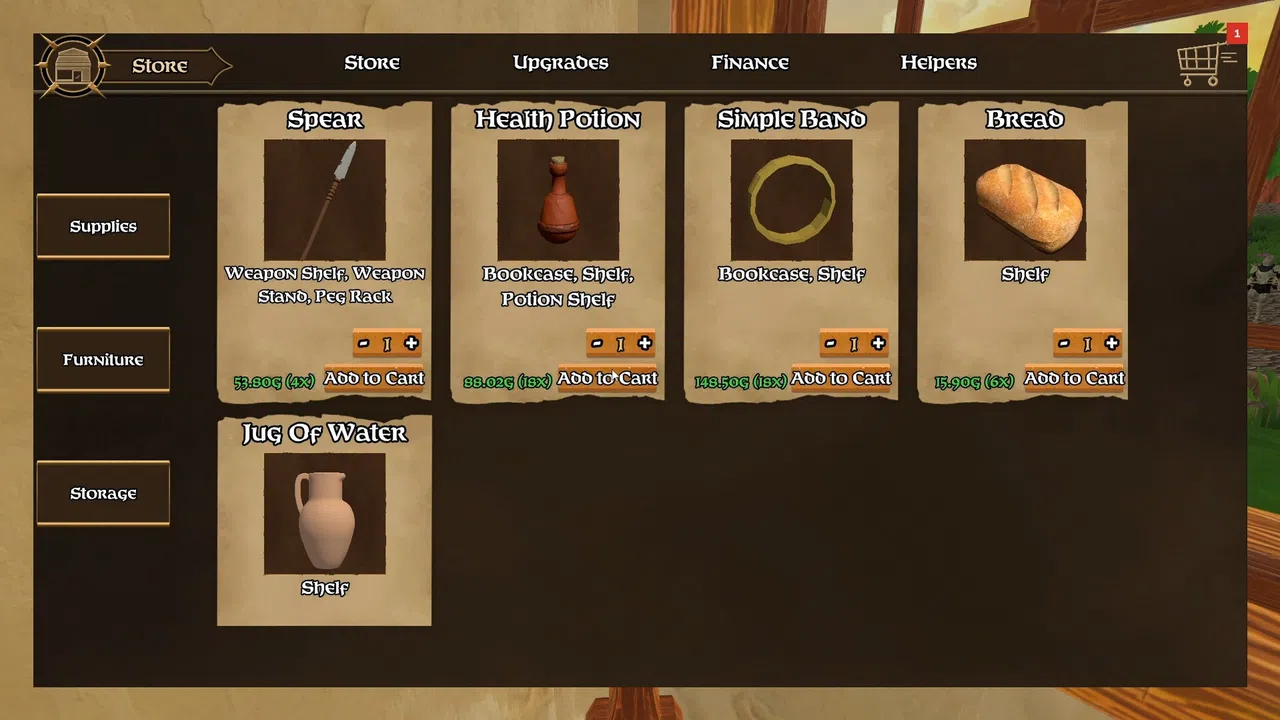 Medieval Market Simulator Demo Screenshot 6